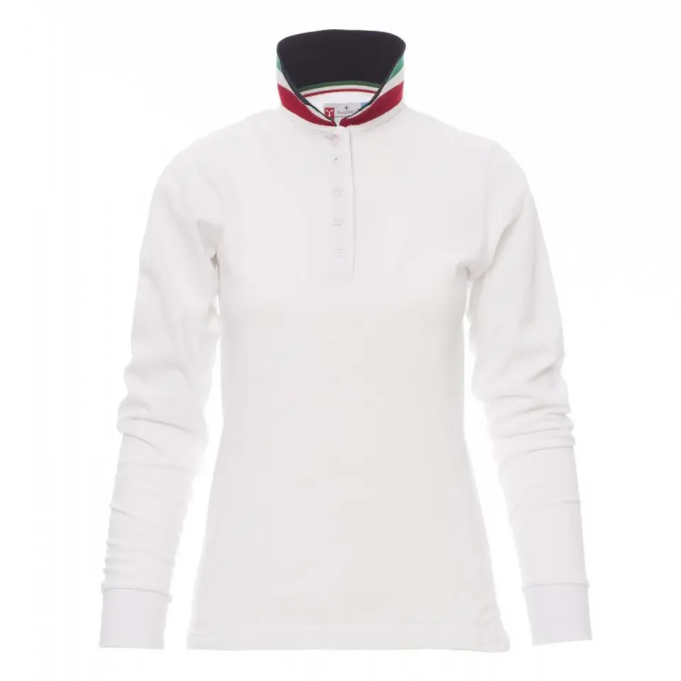 Polo Feminino de Manga Comprida LONG NATION Lady | Payper  1