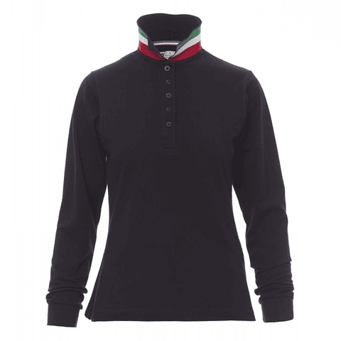 Polo Feminino de Manga Comprida LONG NATION Lady | Payper 
