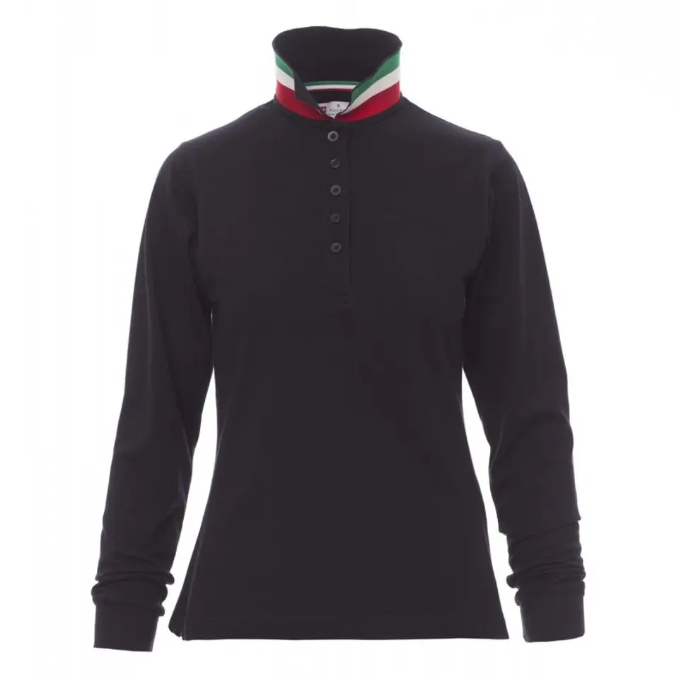 Polo Feminino de Manga Comprida LONG NATION Lady | Payper  2