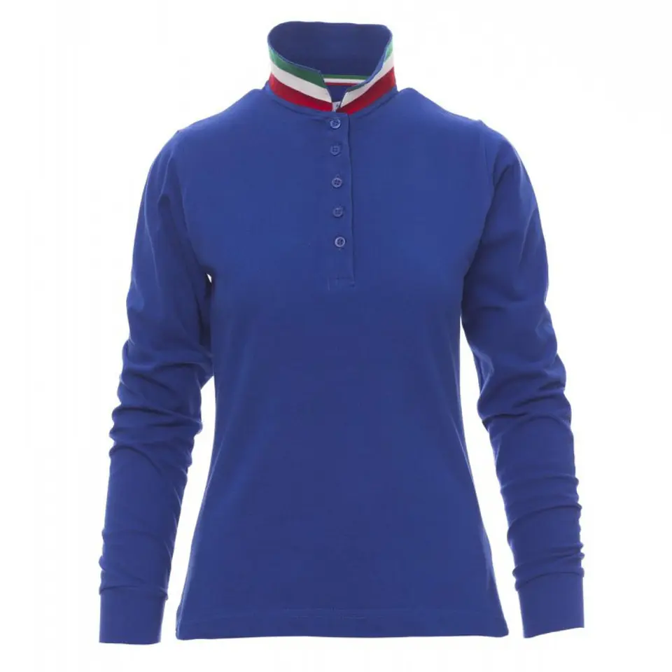 Polo Feminino de Manga Comprida LONG NATION Lady | Payper  3