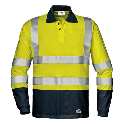 Polo GOMEZ Alta Visibilidade Manga Comprida | Sir Safety System​