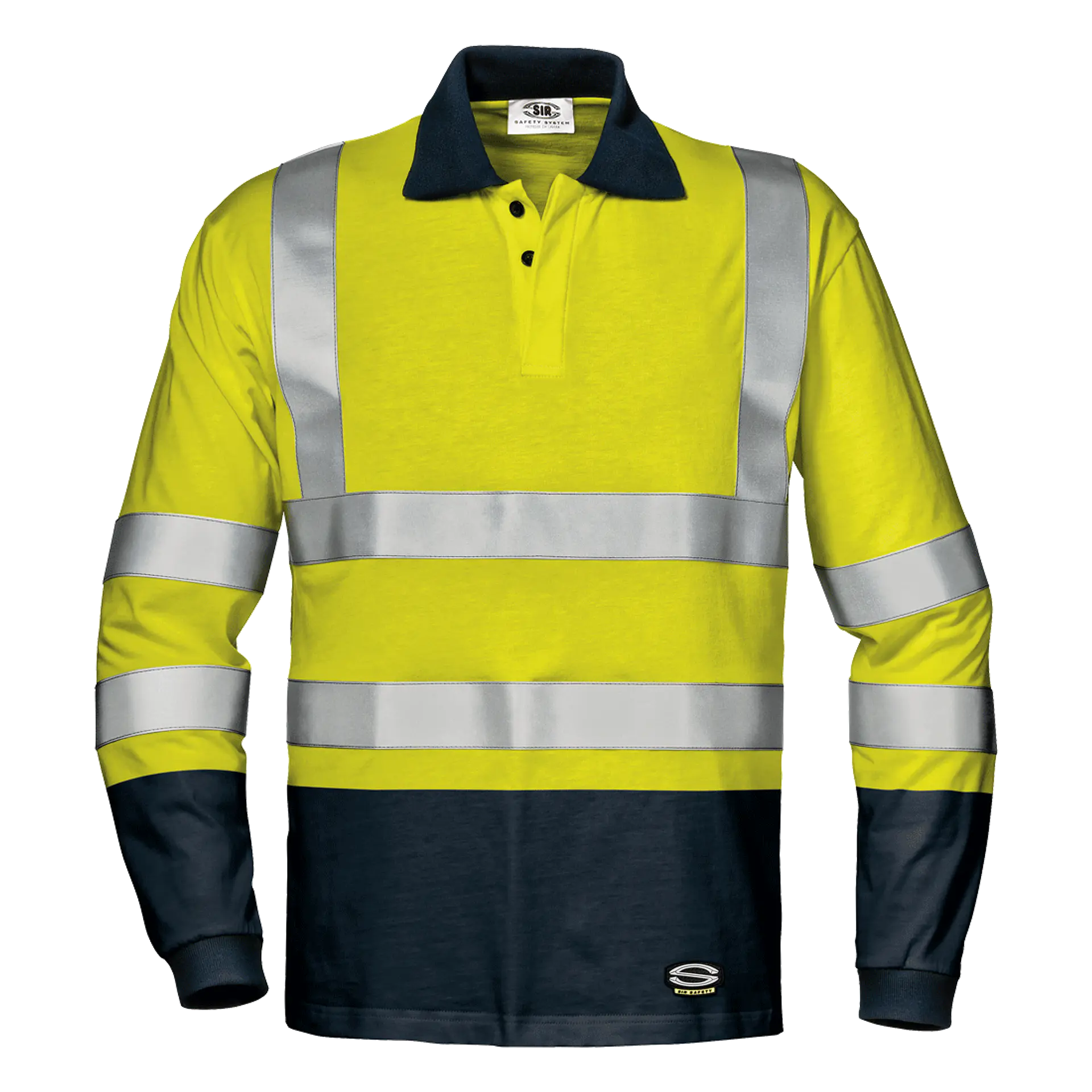 Polo GOMEZ Alta Visibilidade Manga Comprida | Sir Safety System​ 1
