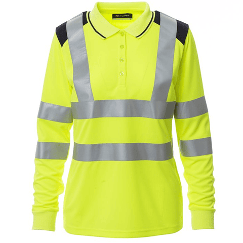 Polo Feminino de Alta Visibilidade GUARD+ WINTER LADY |  Payper 