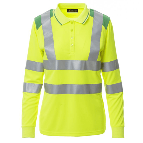 Polo Feminino de Alta Visibilidade GUARD+ WINTER LADY |  Payper 