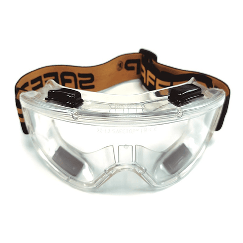 Óculos de Proteção Panorâmicos PANAVISTA com Visor de Policarbonato Transparente | SAFETOP