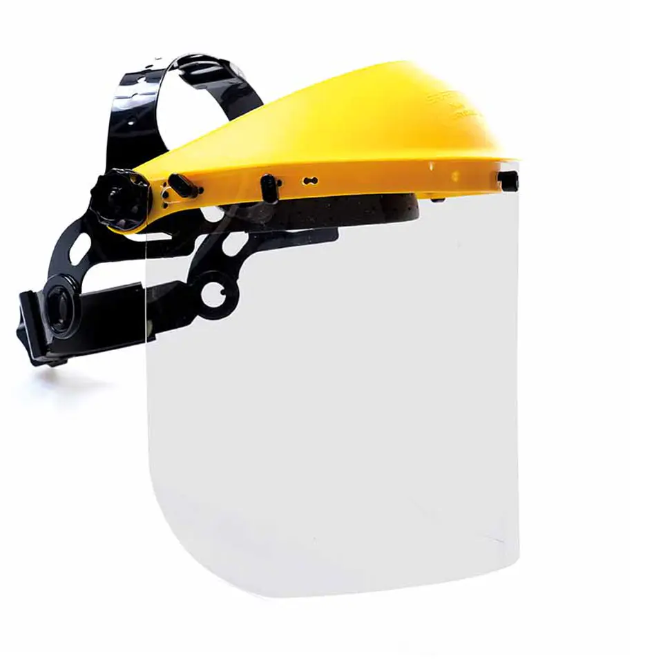 Viseira Facial Transparente com Visor de 200x395 mm | SAFETOP 1