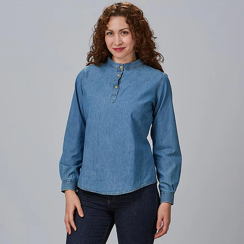 CAMISA SENHORA LAVADA JULIETTA 