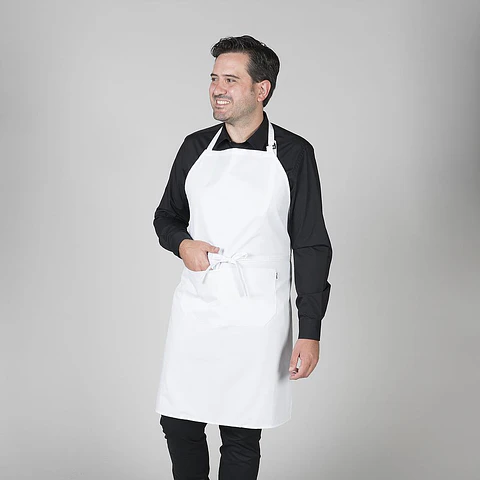 Avental em Sarja com peito e bolso 90x75cm | GARY'S