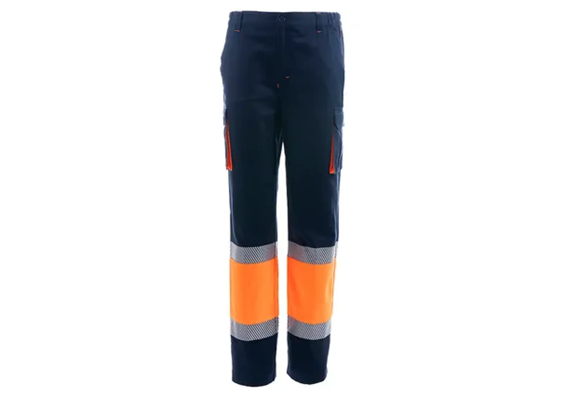 Pantalón de algodón combinado con banda segmentada de alta visibilidad HOME HV | TB Group Security 3