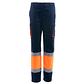Calças de Algodão Combinadas com Banda Segmentada de Alta Visibilidade HOME HV | TB Group Safety - Thumbnail 3