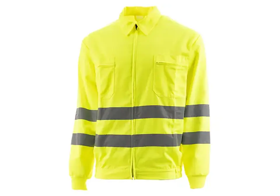 Chaqueta monocolor de alta visibilidad MOON HV | TB Group Security 1