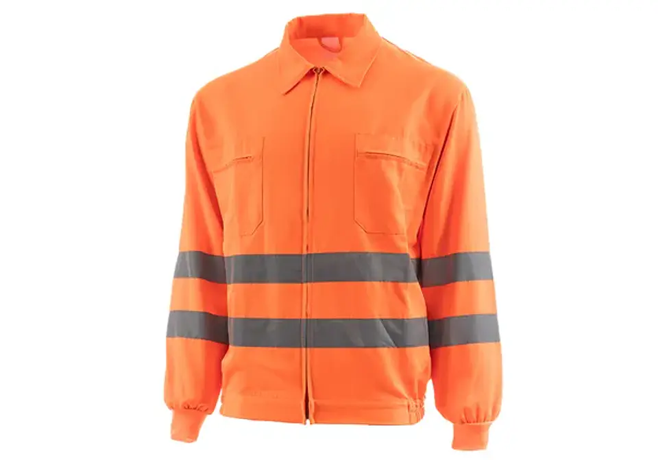 Chaqueta monocolor de alta visibilidad MOON HV | TB Group Security 2