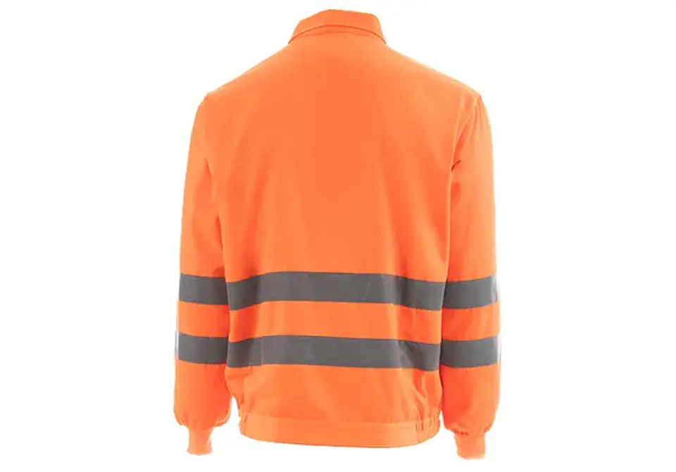 Chaqueta monocolor de alta visibilidad MOON HV | TB Group Security 3