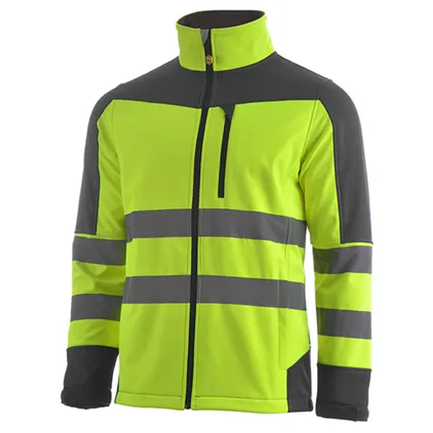 Casaco Softshell Tricapa de Alta Visibilidade Combinado ECLIPSE HV | TB Group Safety 1
