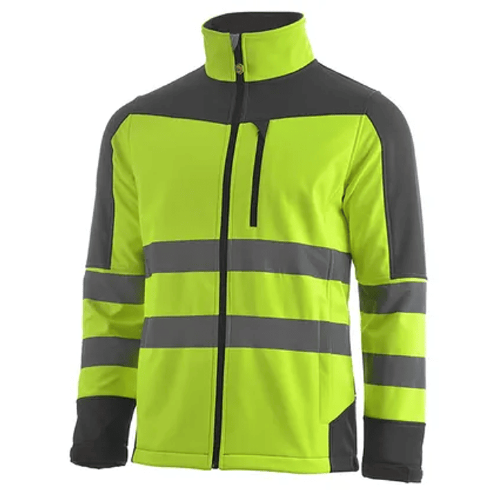 Casaco Softshell Tricapa de Alta Visibilidade Combinado ECLIPSE HV | TB Group Safety 1