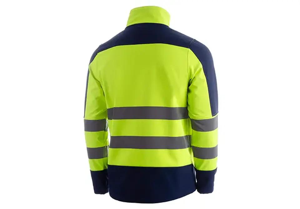 Chaqueta softshell de triple capa y alta visibilidad Eclipse HV | TB Group Safety 2