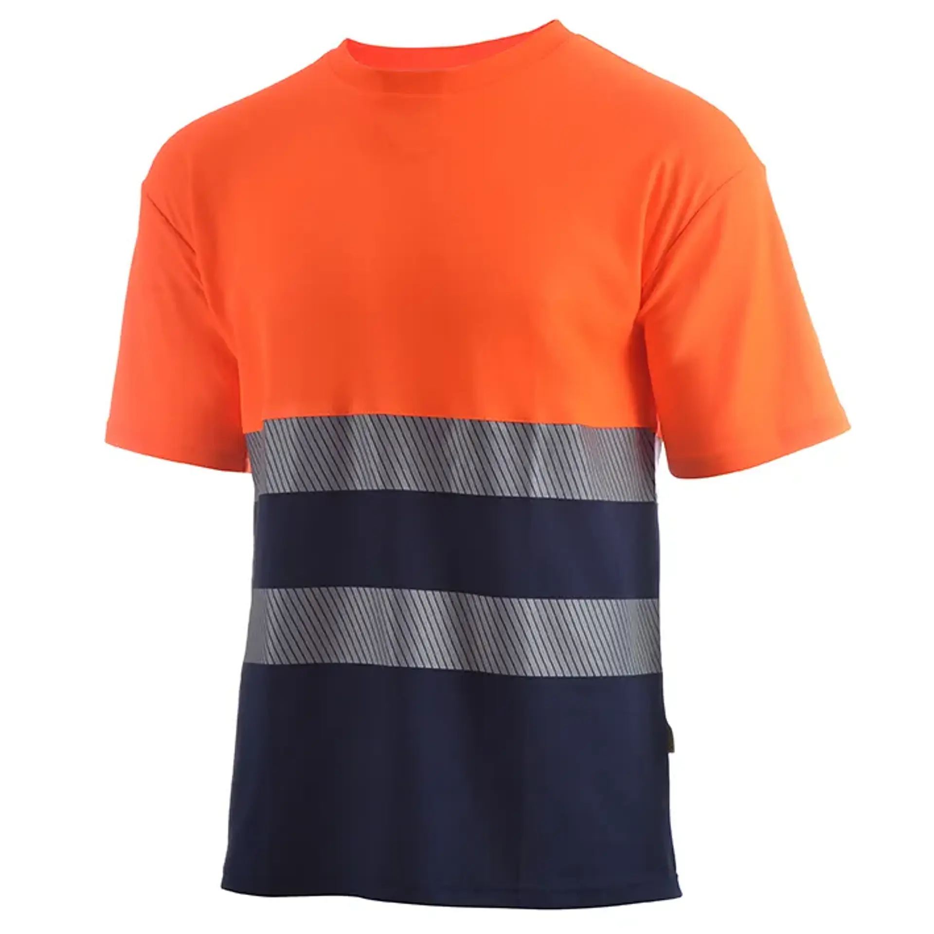T-shirt à manches courtes haute visibilité avec bande segmentée SUGAR HV | TB Group Security 2