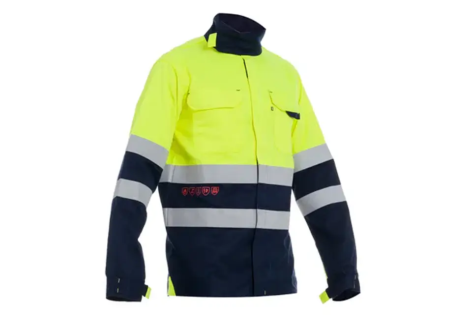 Chaqueta de soldadura STRING PMHV – Alta visibilidad | TB Group Safety 1