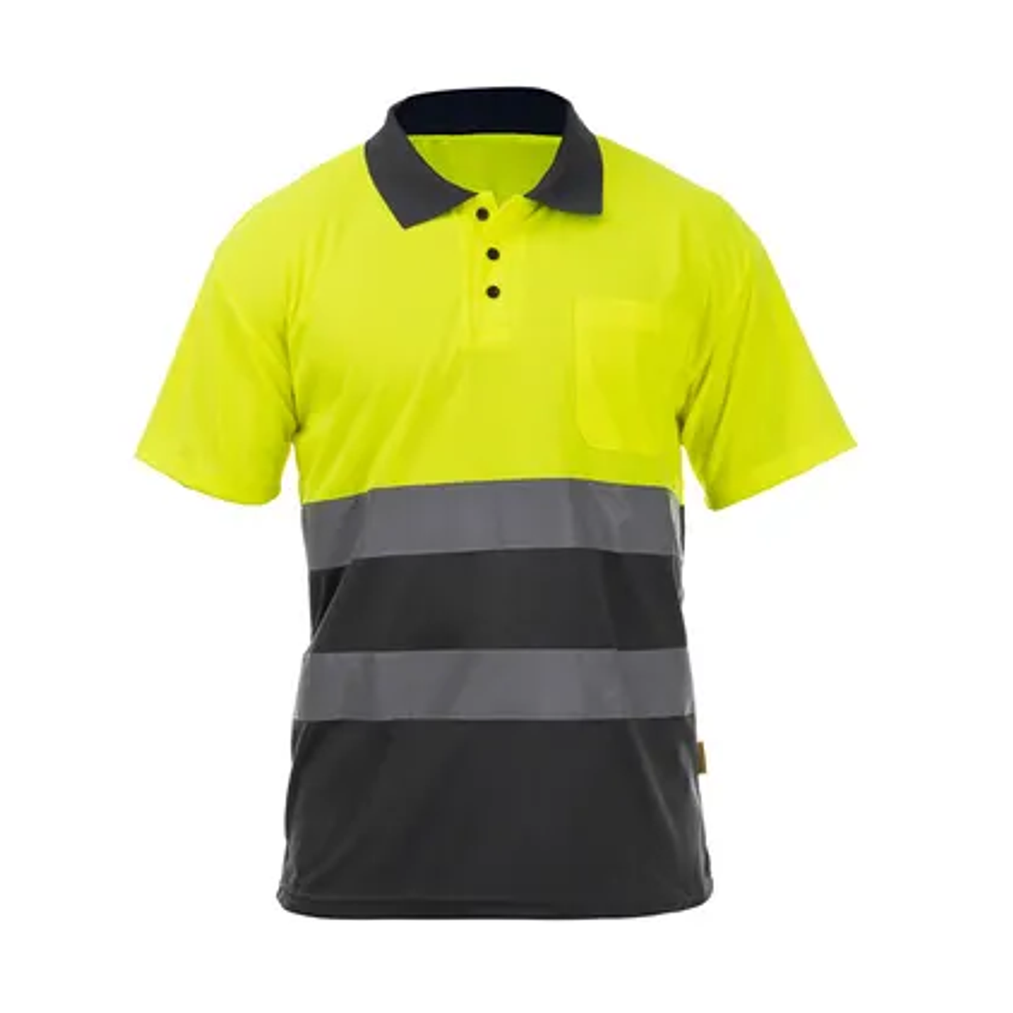 Polo de Manga Curta de Alta Visibilidade Combinado ROCK HV POLO SS | TB Group Safety 2