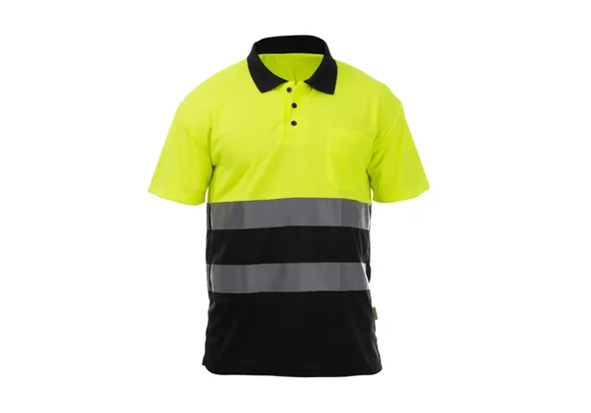 Polo de manga corta combinado de alta visibilidad ROCK HV POLO SS | TB Group Security 1