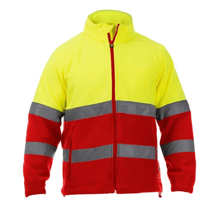 Casaco Polar de Alta Visibilidade Combinado PLANET HV – Polar Fleece | TB Group Safety 2