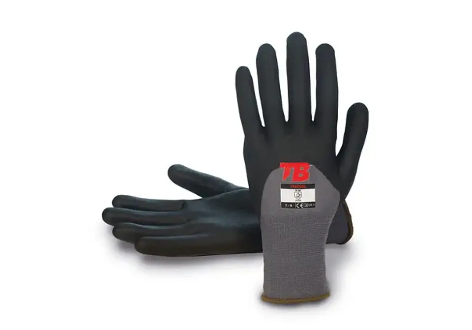 Luvas de Nylon e Nitrilo Mecânicas 750COOL | TB Group Safety 1