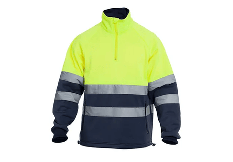 Camisola de Alta Visibilidade Combinada com Fecho CHILL HV | TB Group Safety 
