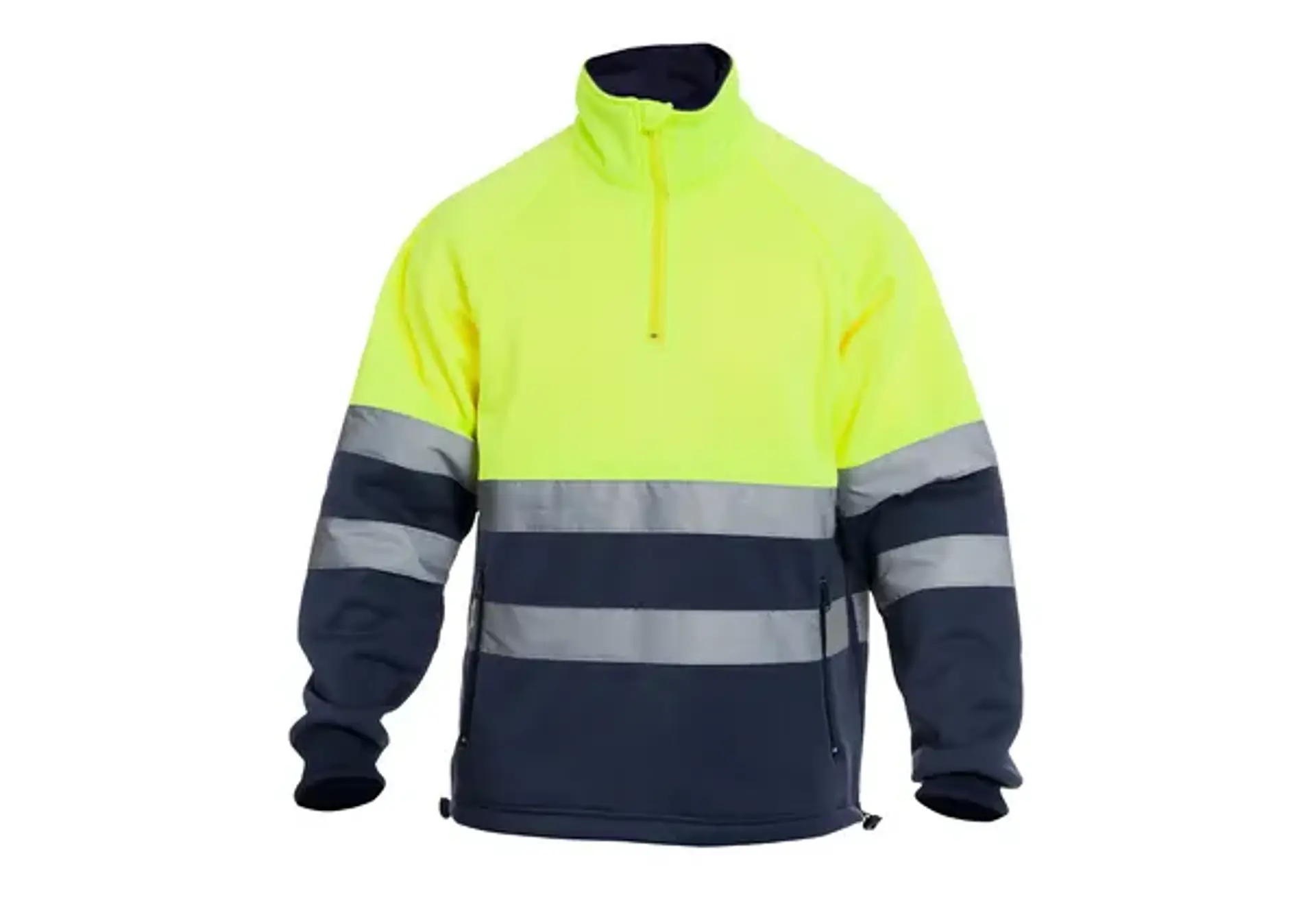 Camisa de alta visibilidad con cremallera CHILL HV | TB Group Security 2