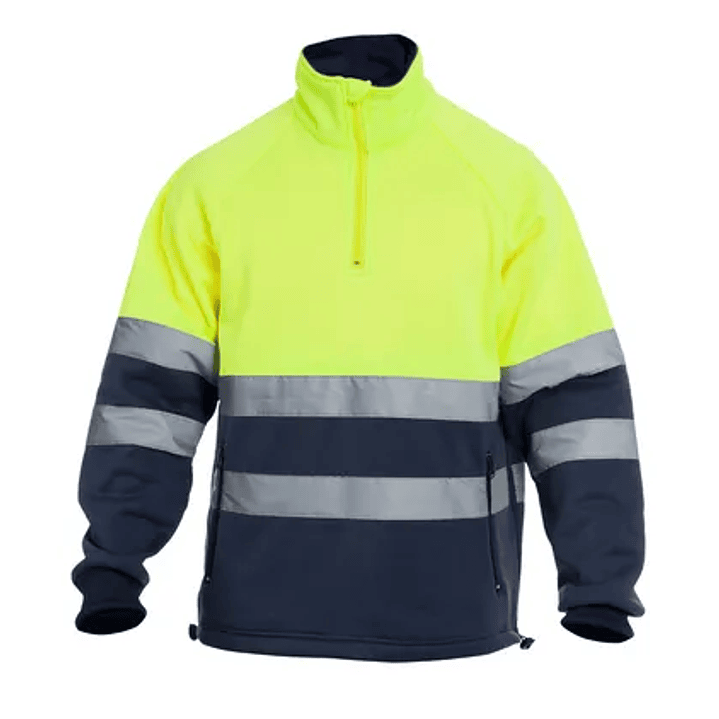 Camisola de Alta Visibilidade Combinada com Fecho CHILL HV | TB Group Safety  2