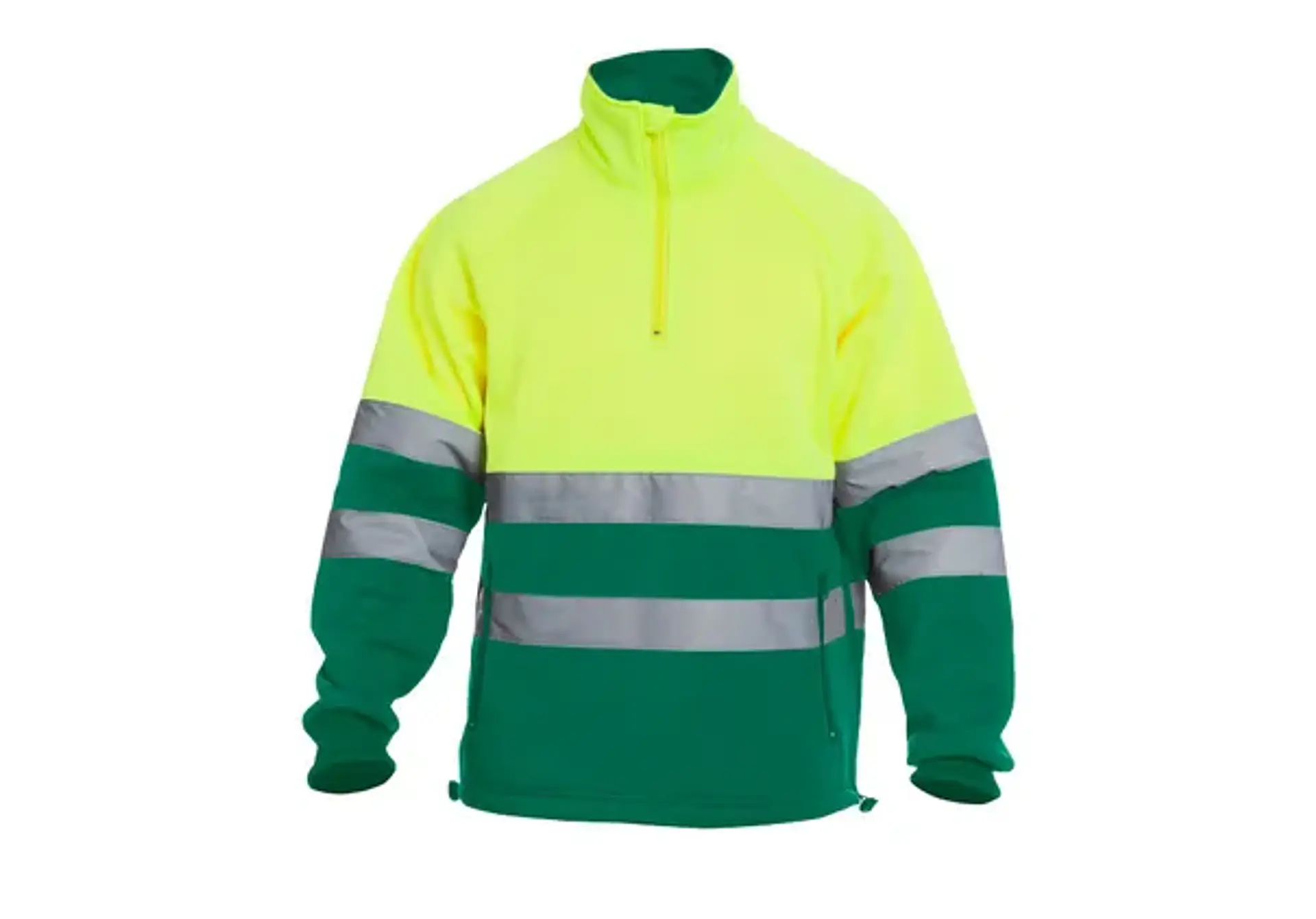 Camisa de alta visibilidad con cremallera CHILL HV | TB Group Security 3
