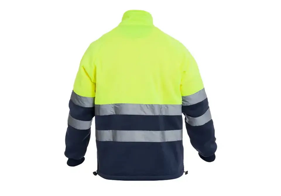Camisa de alta visibilidad con cremallera CHILL HV | TB Group Security 1