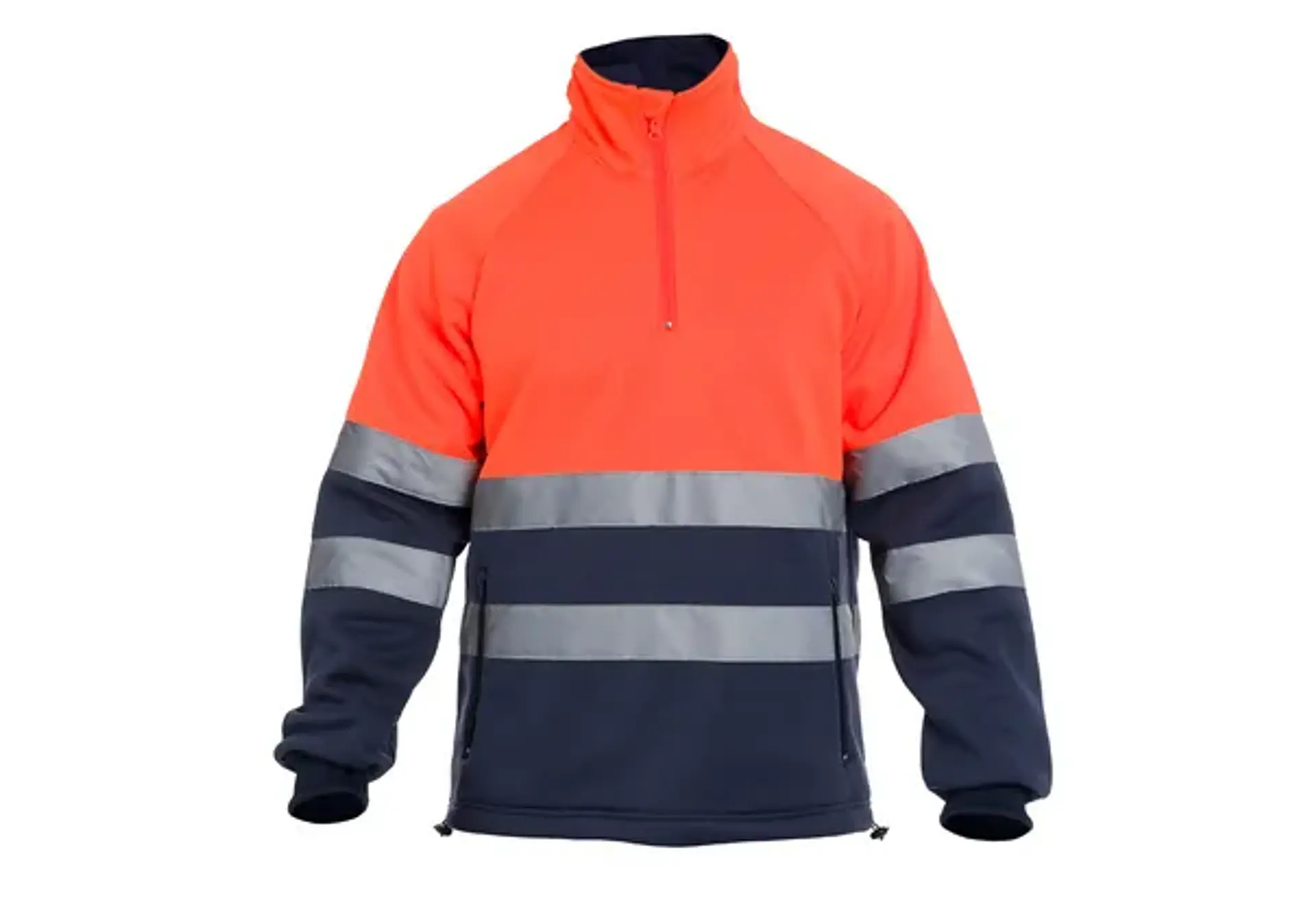 Camisa de alta visibilidad con cremallera CHILL HV | TB Group Security 5