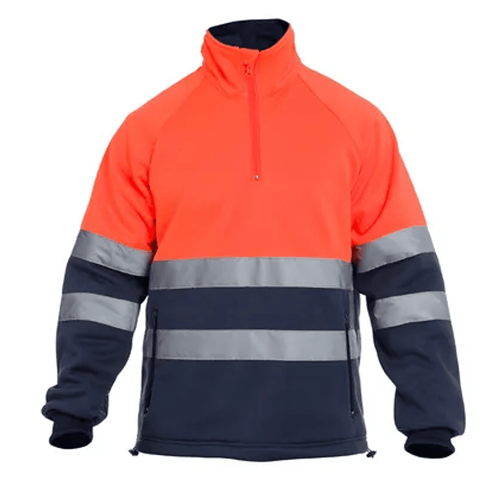 Camisola de Alta Visibilidade Combinada com Fecho CHILL HV | TB Group Safety  5
