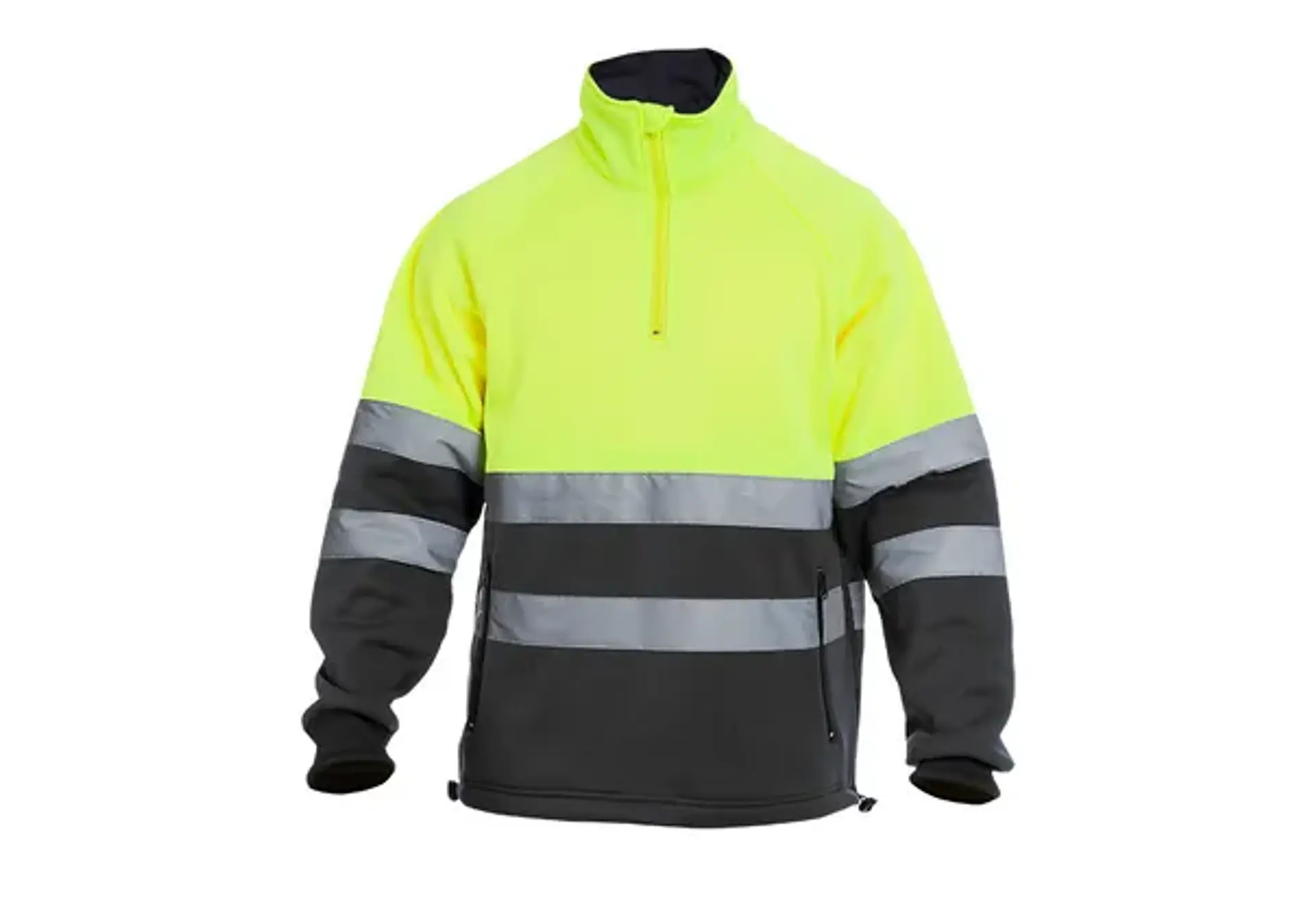 Camisa de alta visibilidad con cremallera CHILL HV | TB Group Security 4