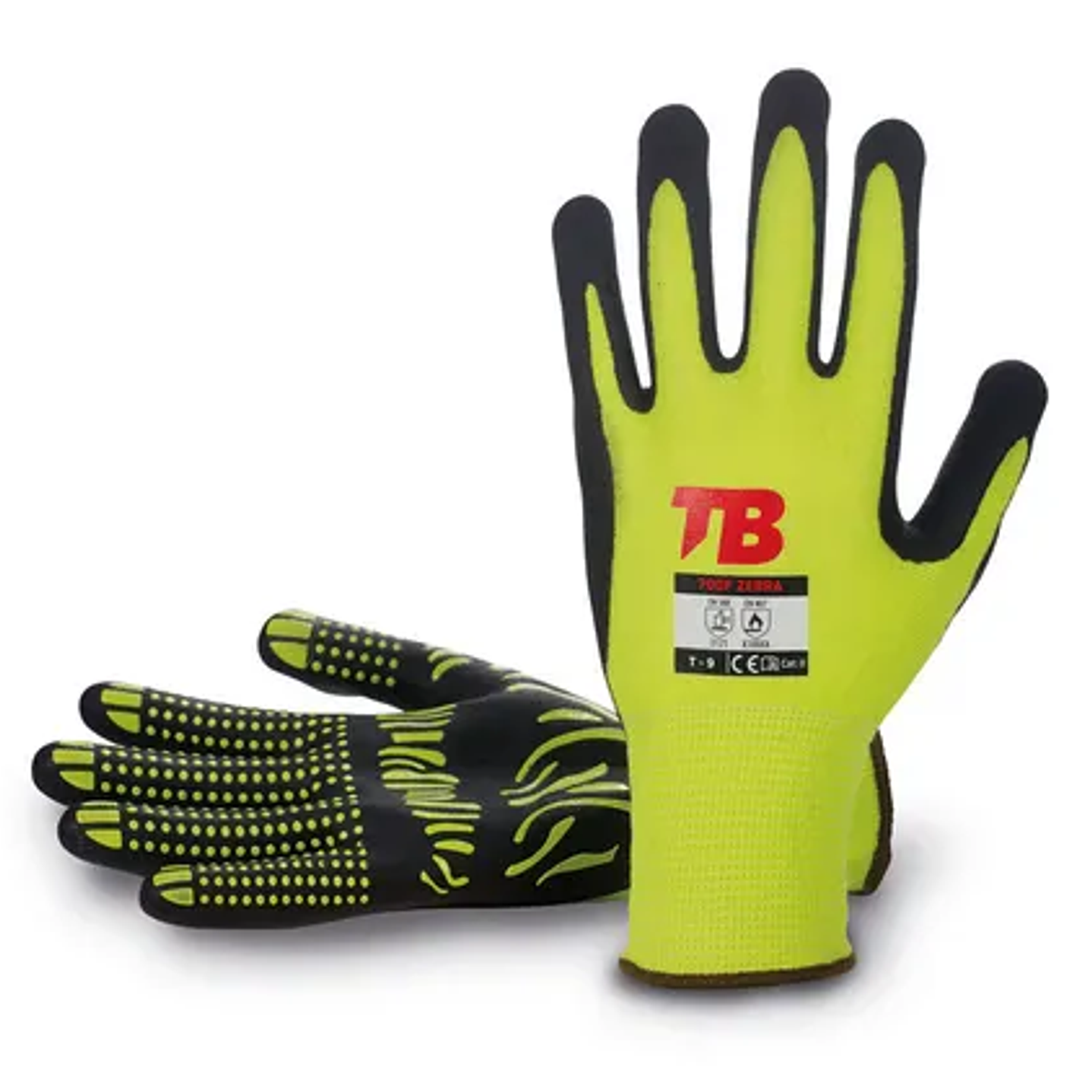 Luvas Mecânicas e Térmicas de Calor 700F ZEBRA | TB Group Safety 1