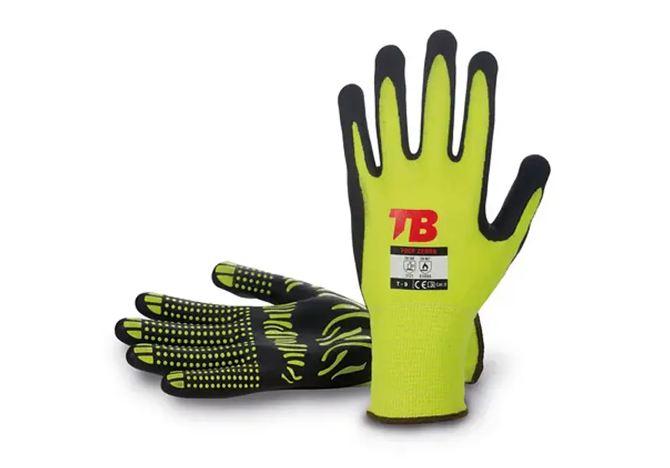 Luvas Mecânicas e Térmicas de Calor 700F ZEBRA | TB Group Safety 1