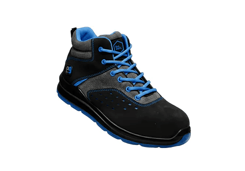 Ténis-Bota de Segurança Não Metálico em Pele Serraje AGNI S1PS | TB Group Safety