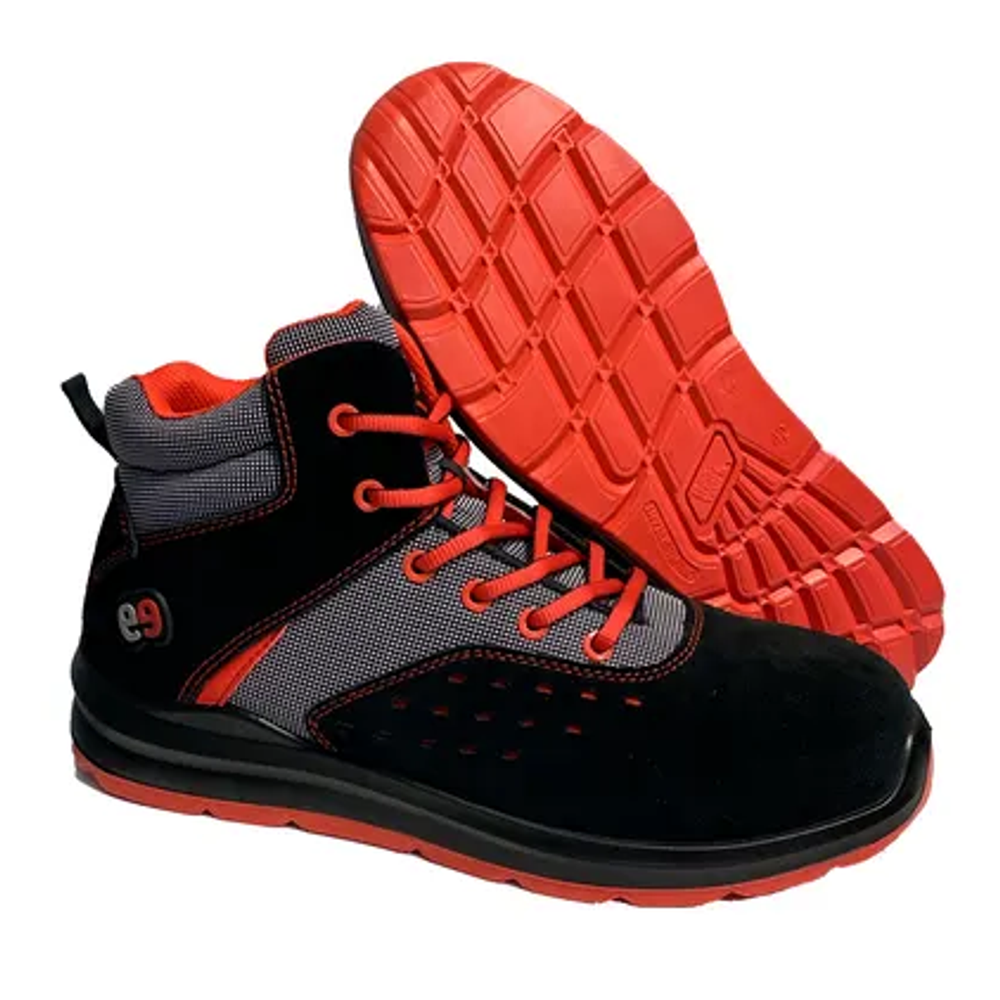 Ténis-Bota de Segurança Não Metálico em Pele Serraje AGNI S1PS | TB Group Safety 4