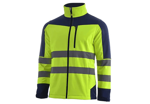 Casaco Softshell Tricapa de Alta Visibilidade Combinado ECLIPSE HV | TB Group Safety