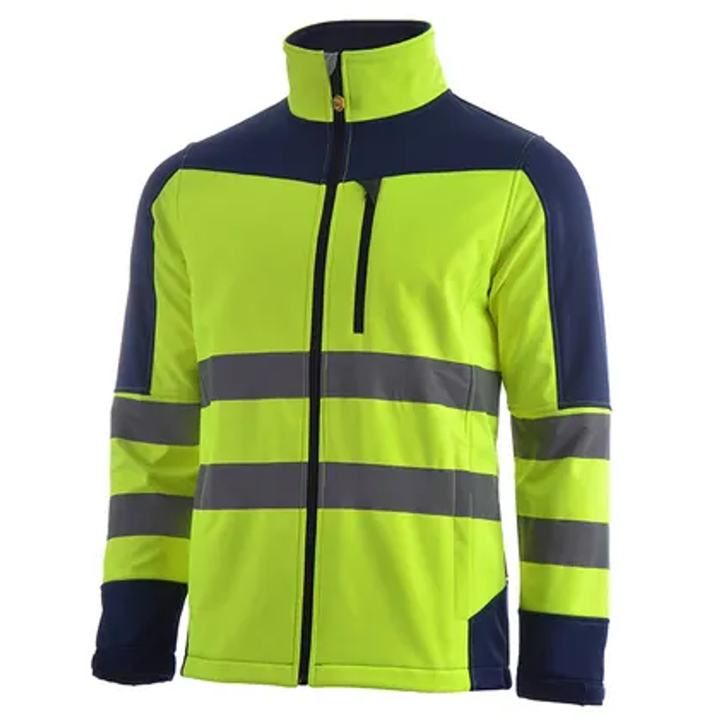 Casaco Softshell Tricapa de Alta Visibilidade Combinado ECLIPSE HV | TB Group Safety 1