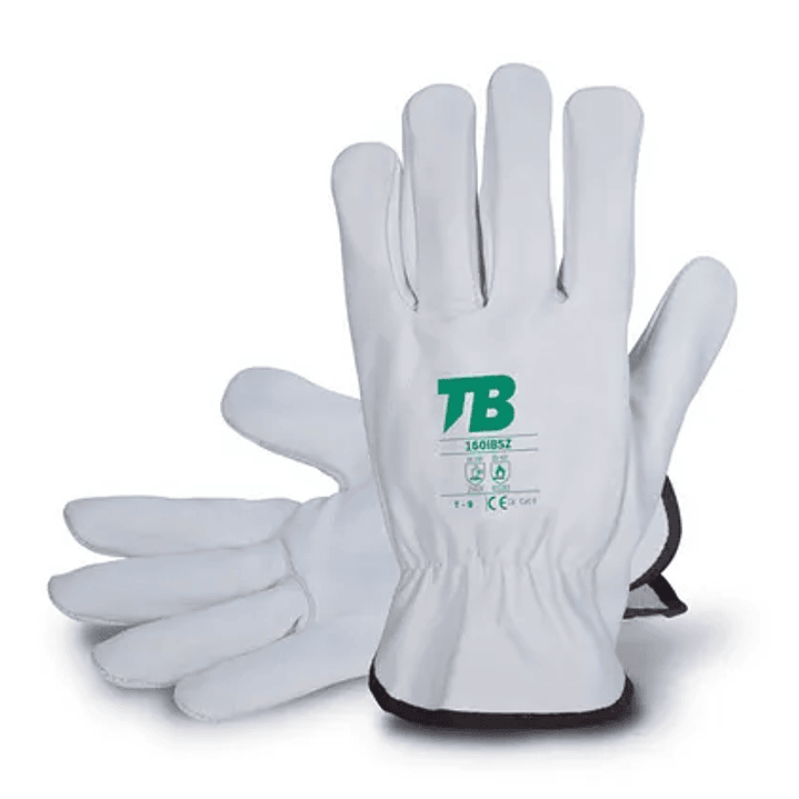 Gants de protection en cuir pour applications mécaniques et thermiques 160IBSZ | TB Group Safety 1