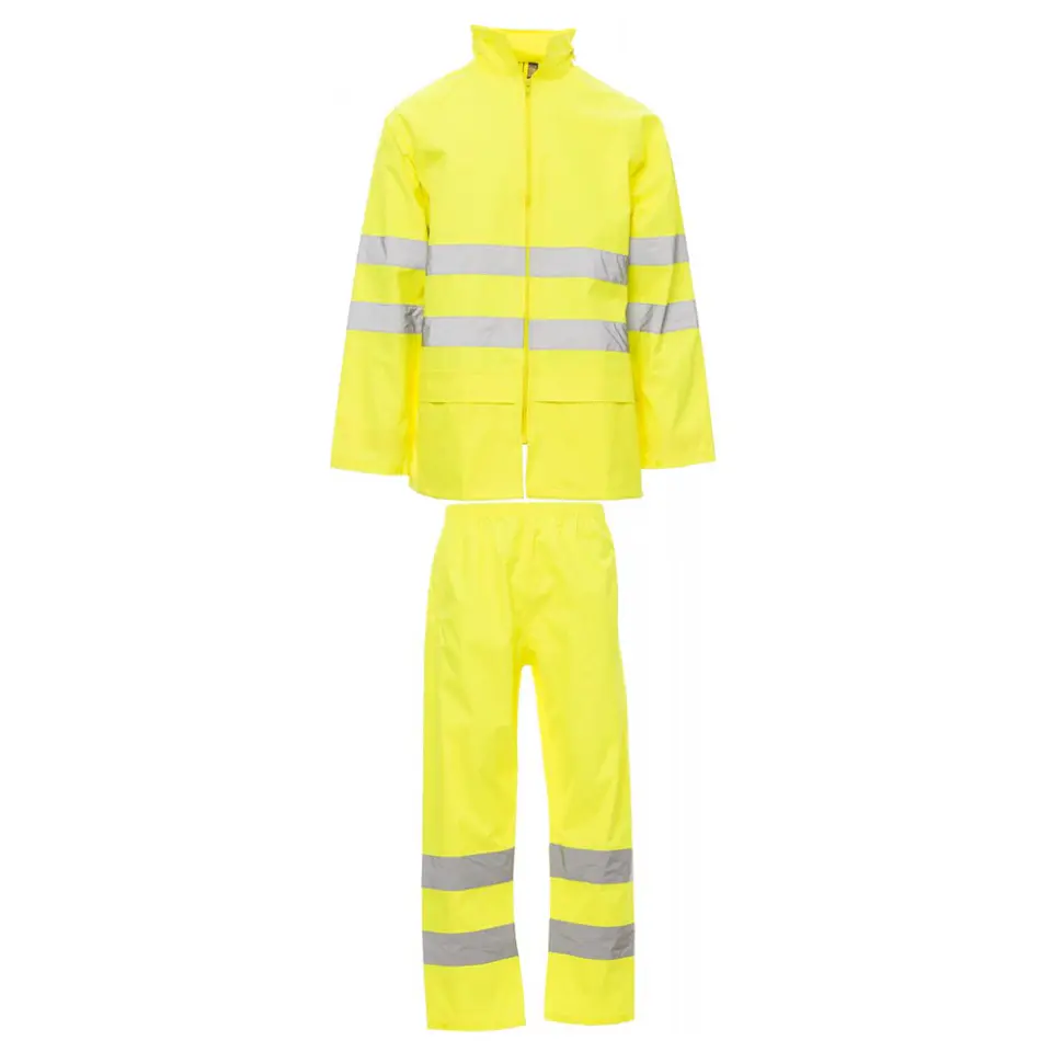 Combinaison de pluie haute visibilité imperméable HI-VI Rainset | Payper 1