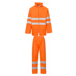 Fato de Chuva Impermeável de Alta Visibilidade HI-VI RAINSET | Payper