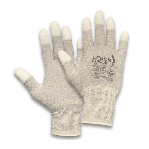 Luvas Táteis ESD GTNC/DE PU Fingertips | LEBON