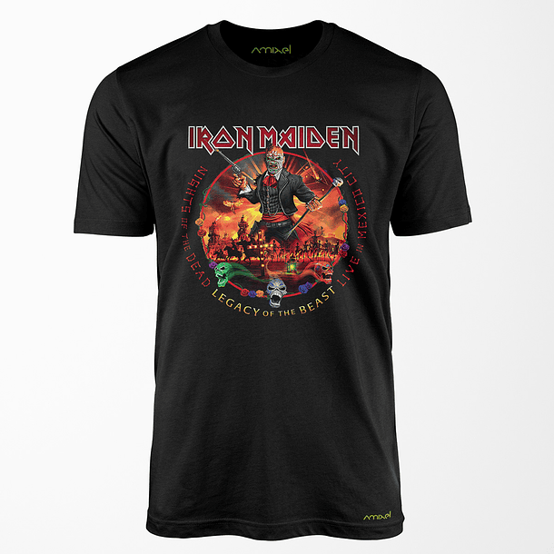 Polera Iron Maiden Live Legacy of the Beast v1