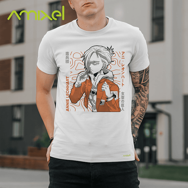 Polera Attack on Titan - Annie v2 4