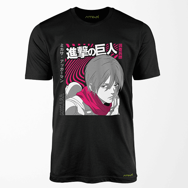 Polera Attack on Titan - Mikasa v3