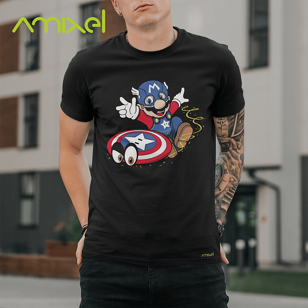 Polera Mario America v1 2