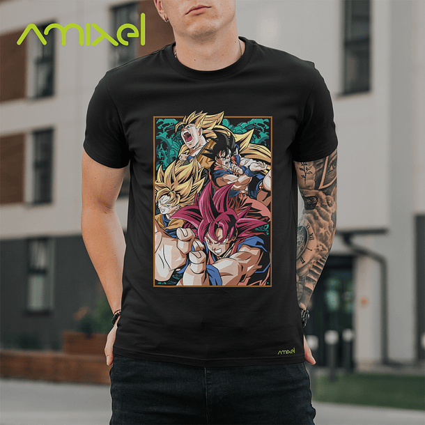 Polera Goku v8 2