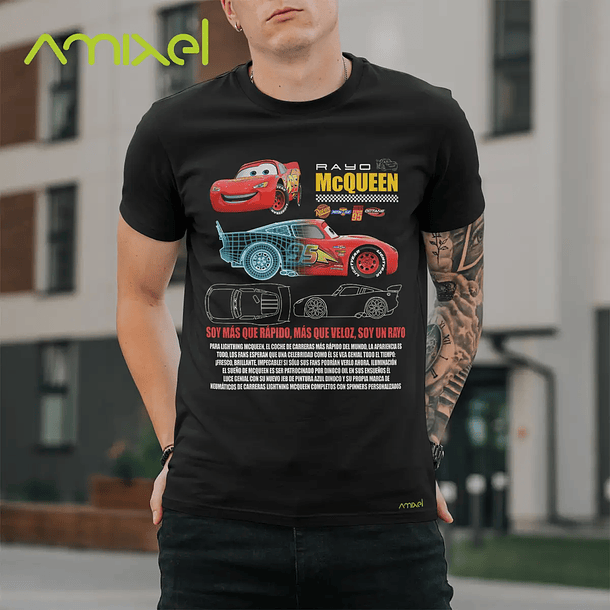 Polera Rayo McQueen v2 2